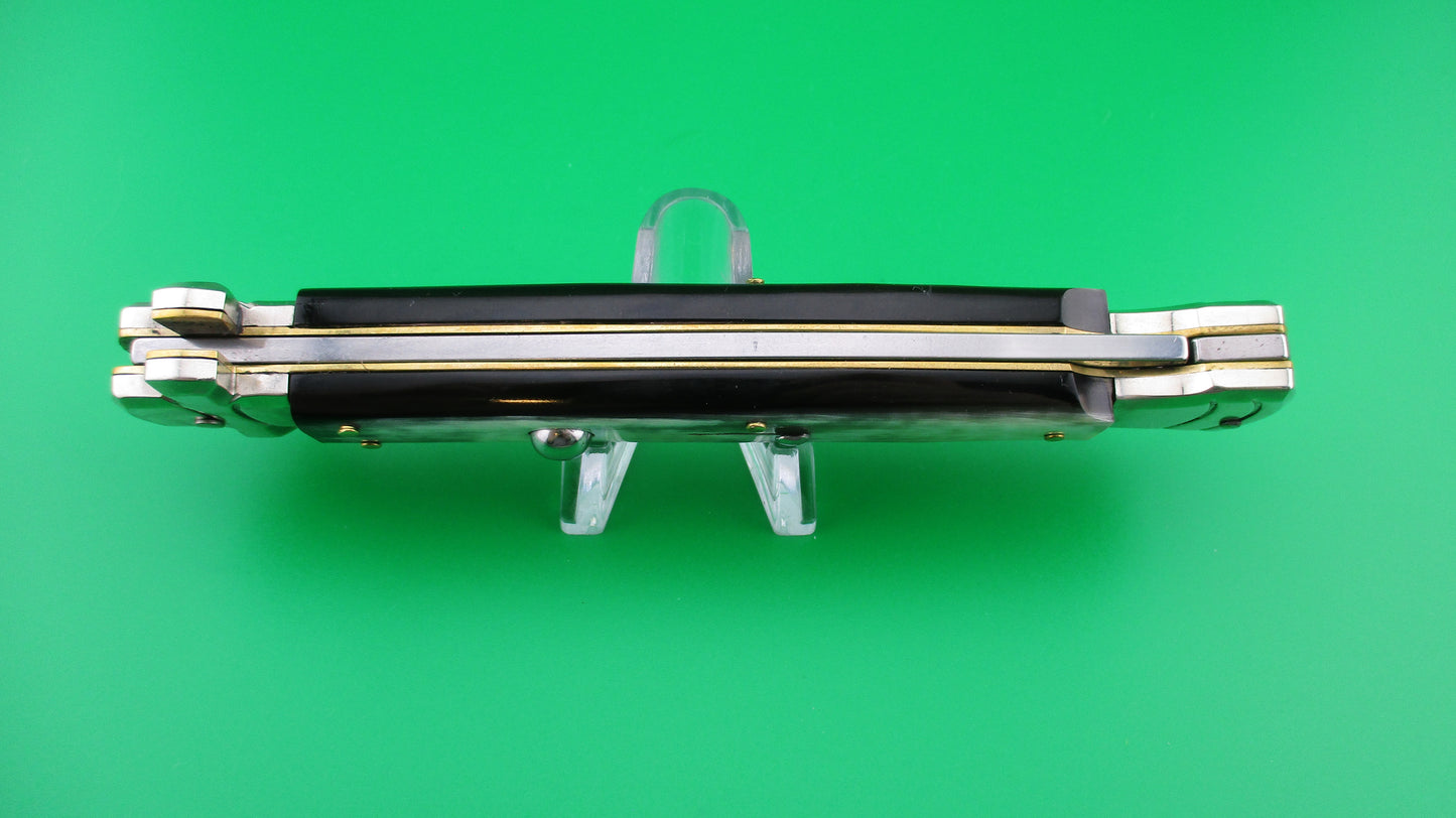 Z AGA CAMPOLIN 28cm Italian Maltese Cross Brazilian horn automatic knife