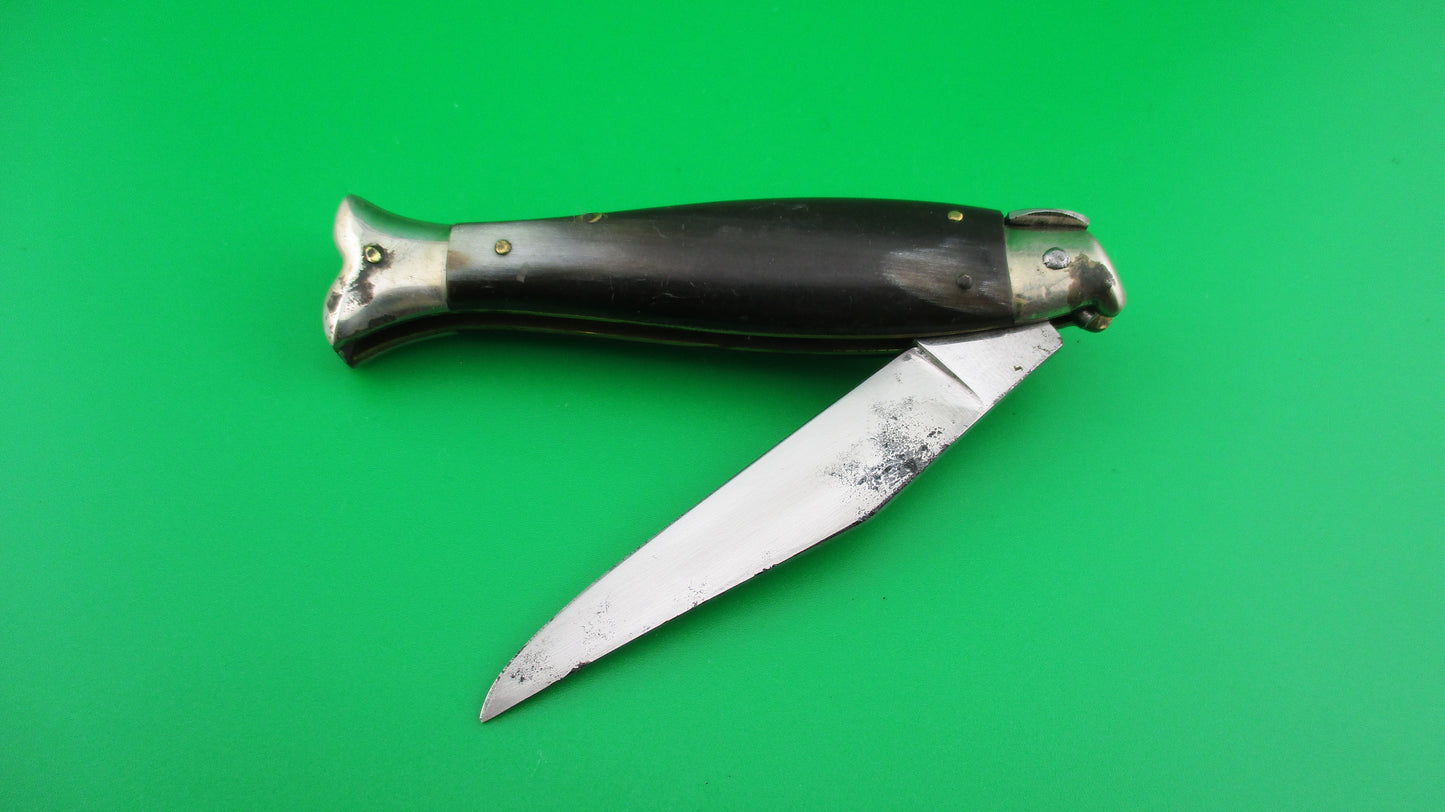 MADE IN ITALY 16cm Italian Fishtail 1950s Vintage automatic knife