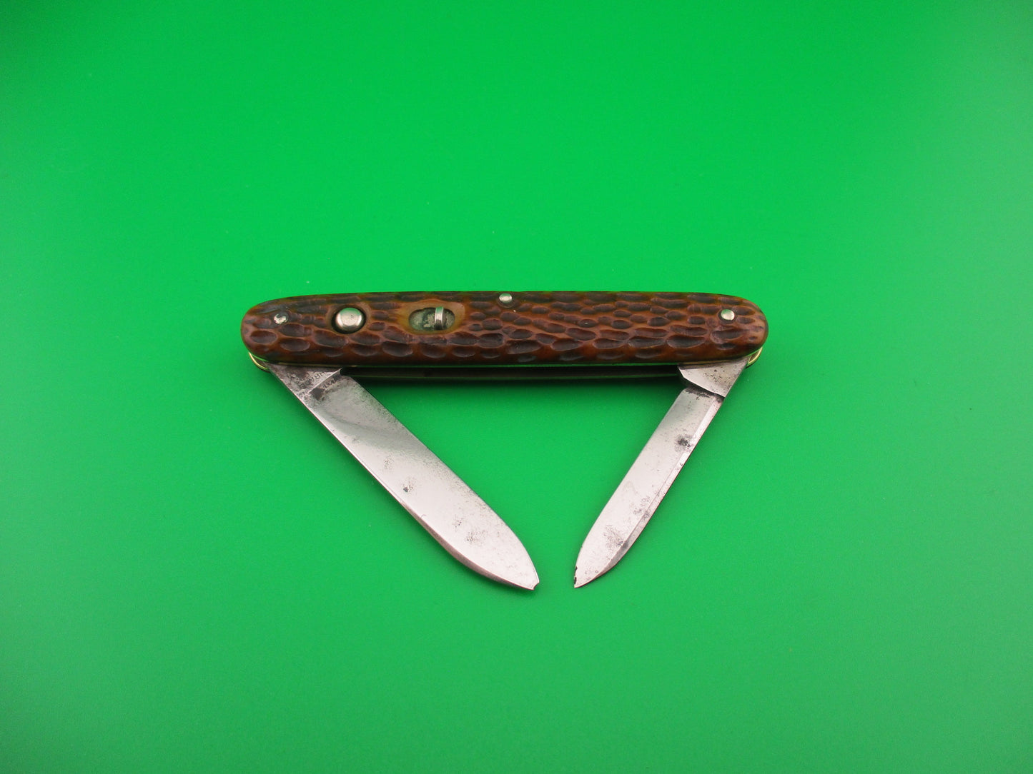 Schrade Cut Co Medium Bone double 7403 vintage automatic knife