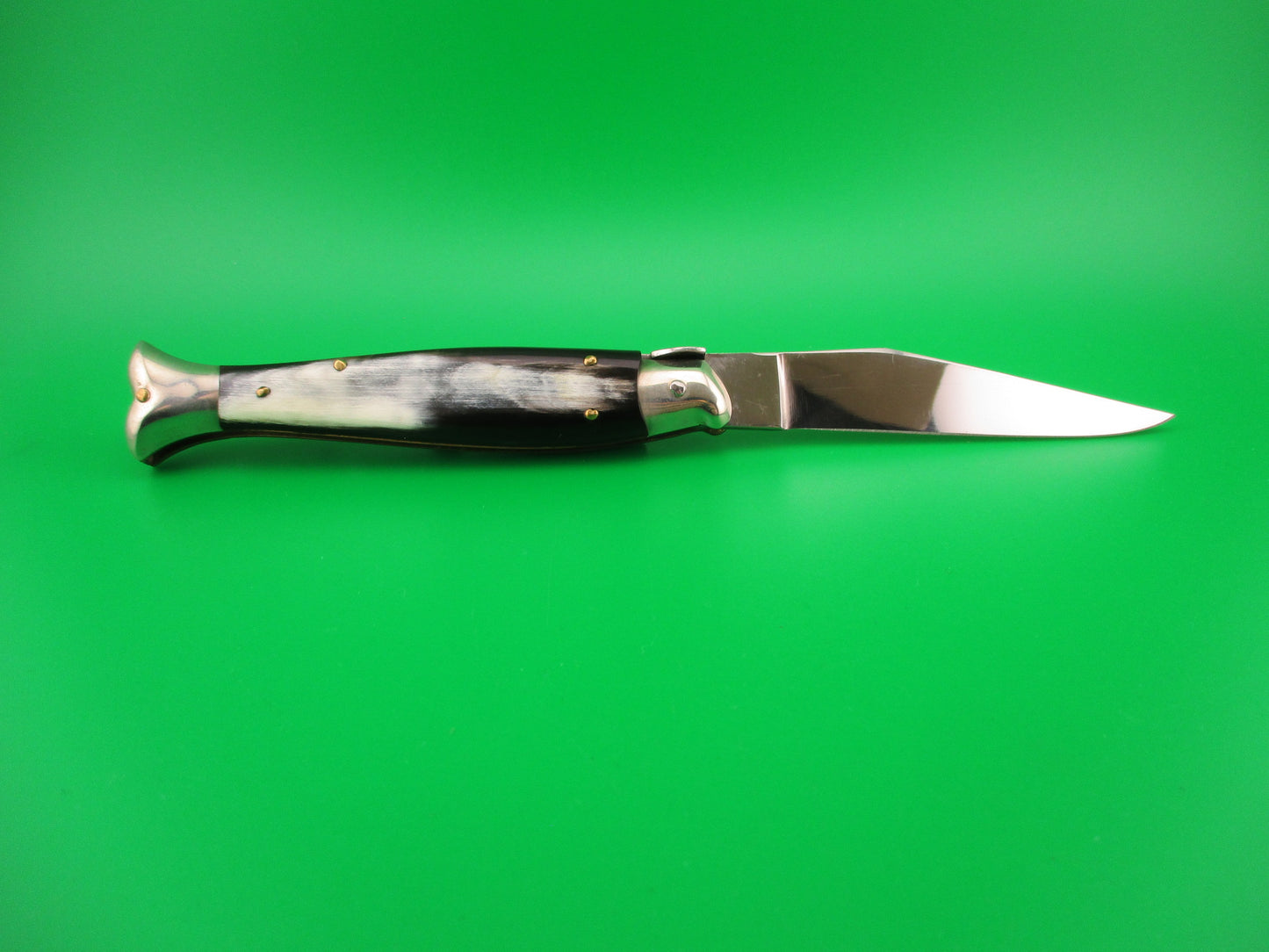 INOXID 20cm Italian Picklock Fishtail Vintage automatic knife