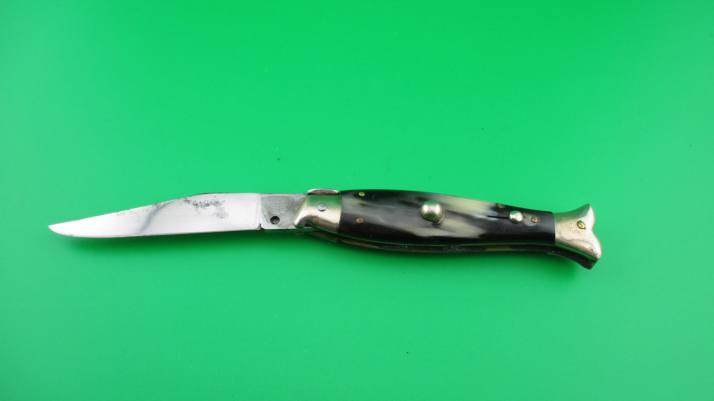 MADE IN ITALY 16cm Italian Fishtail 1950s Vintage automatic knife