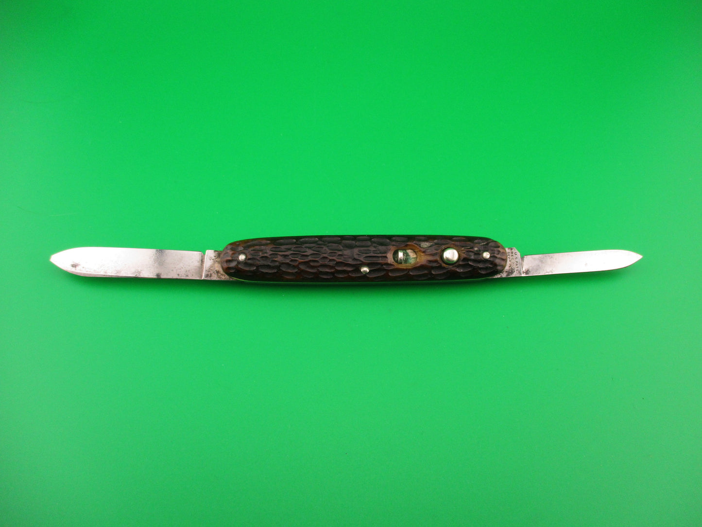 Schrade Cut Co Medium Bone double 7403 vintage automatic knife