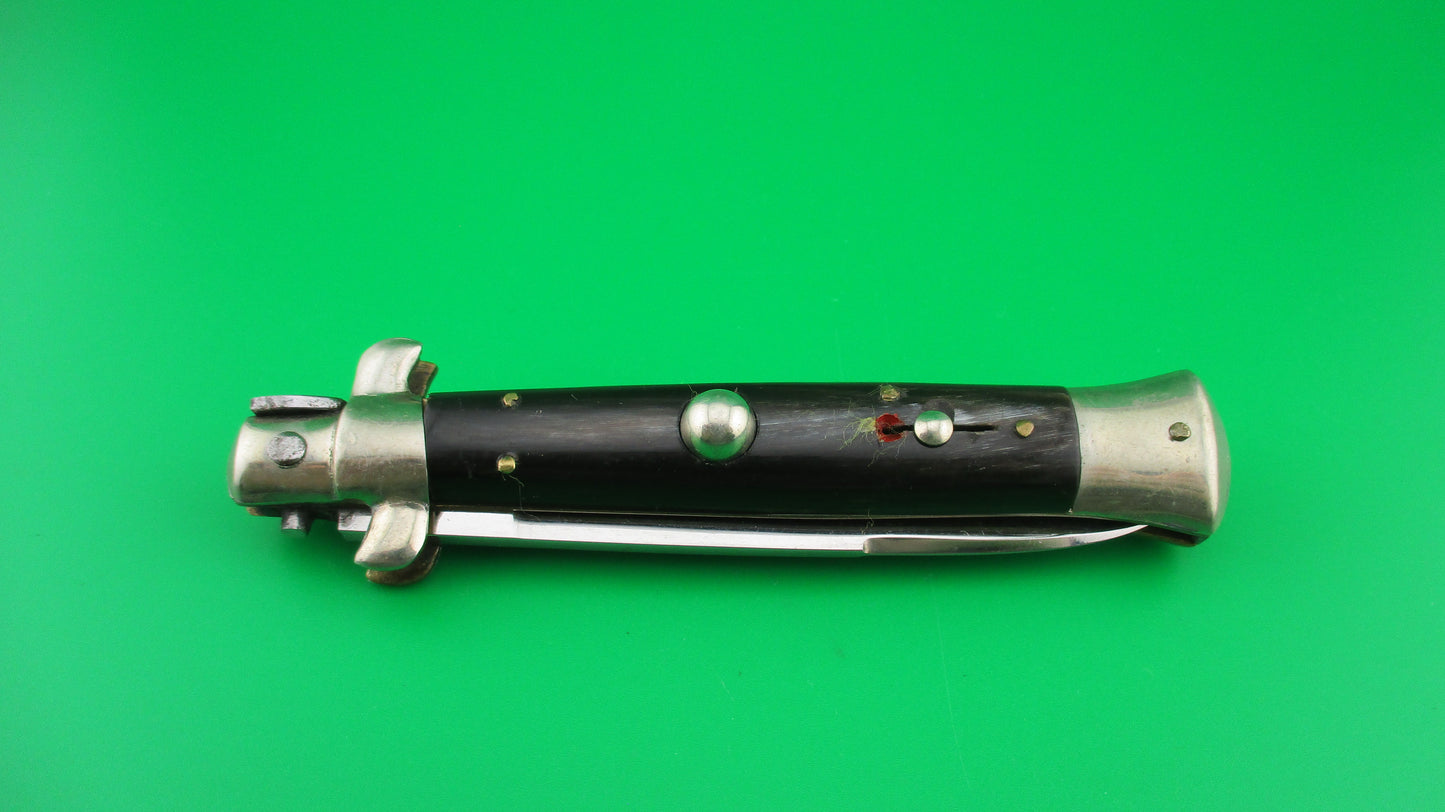 C. Jul Herbertz IMPORT 20cm Italian Transitional Stiletto Red dot switchblade knife NOS