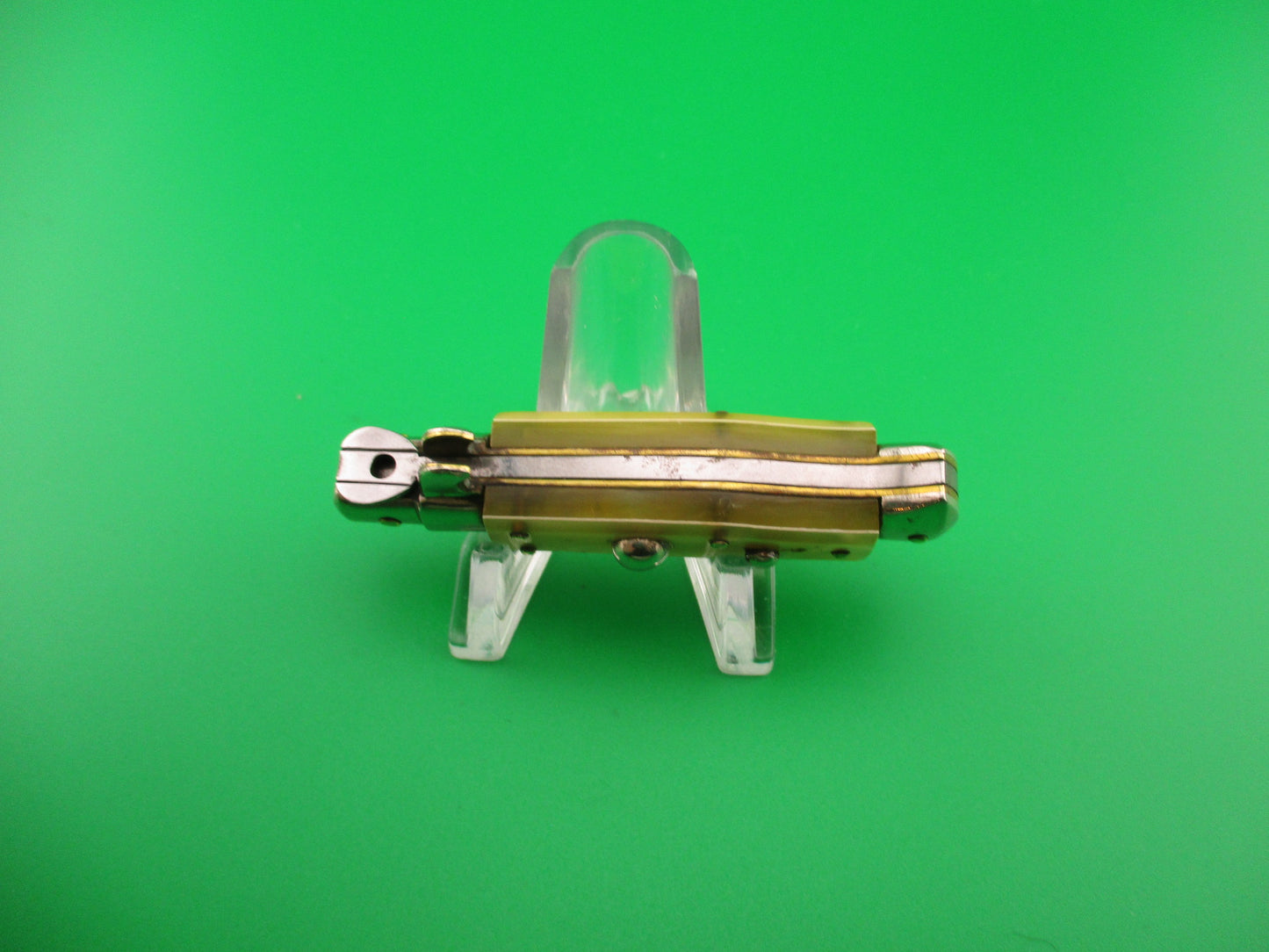 LATAMA MADE IN ITALY 12cm Italian Flat Guard Picklock Wasp body Pearlex automatic knife