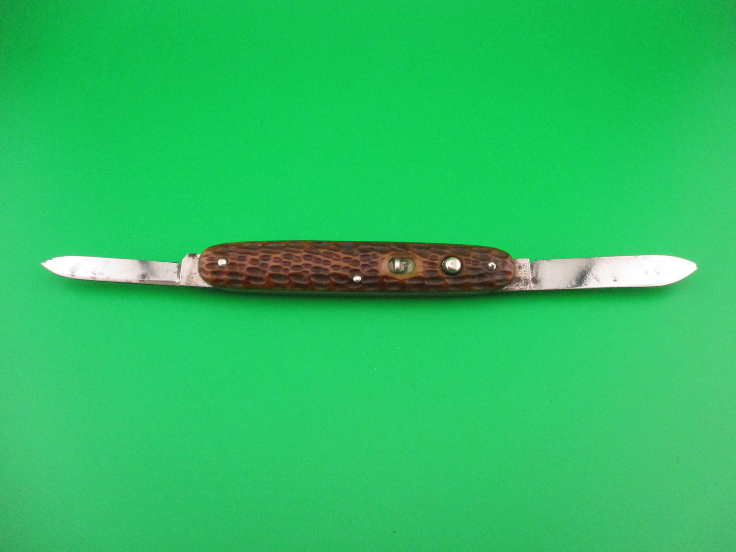 Schrade Cut Co Medium Bone double 7403 vintage automatic knife