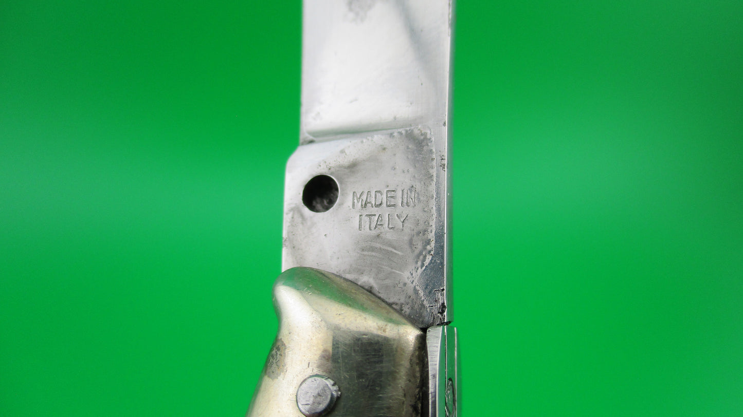 MADE IN ITALY 16cm Italian Fishtail 1950s Vintage automatic knife