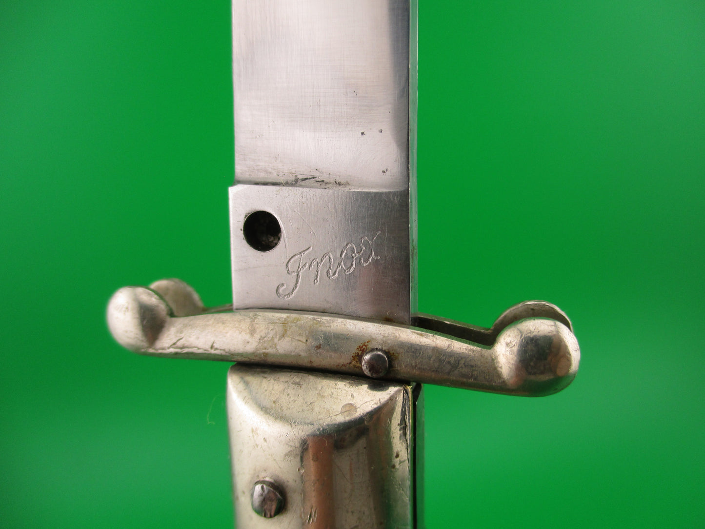 Inox (slant) PATENT 28cm Italian Swing Guard Vintage automatic knife