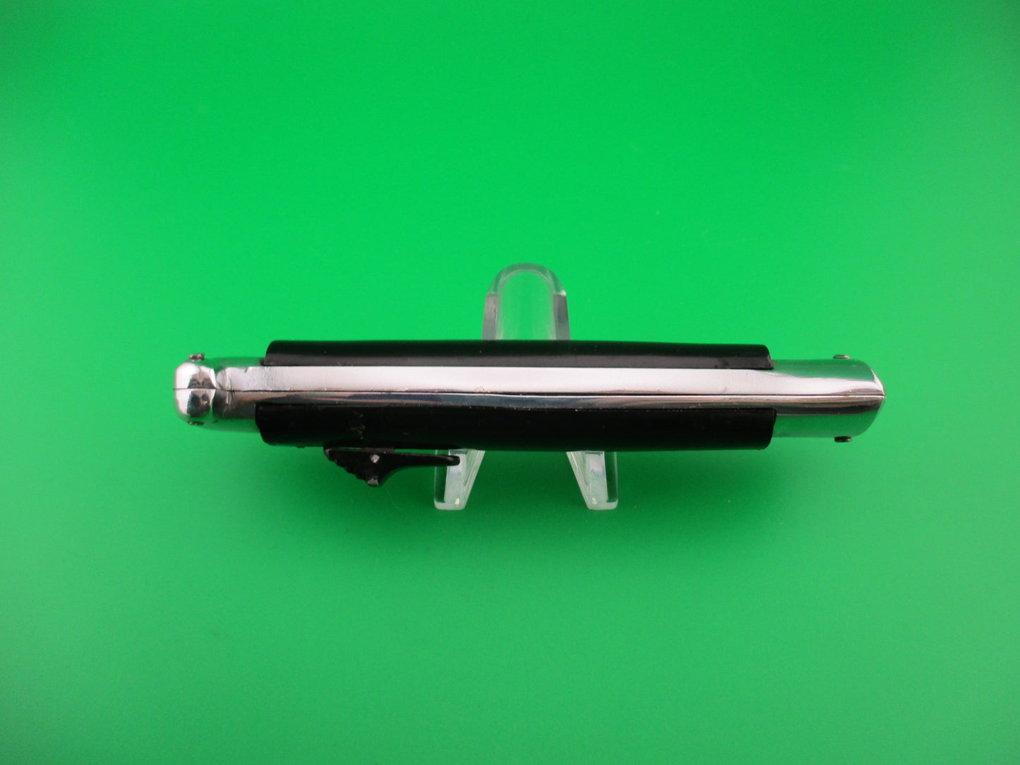 C JUL HERBERTZ PATENT ROSTFREI 21cm Italian Etched OTF DA Black automatic