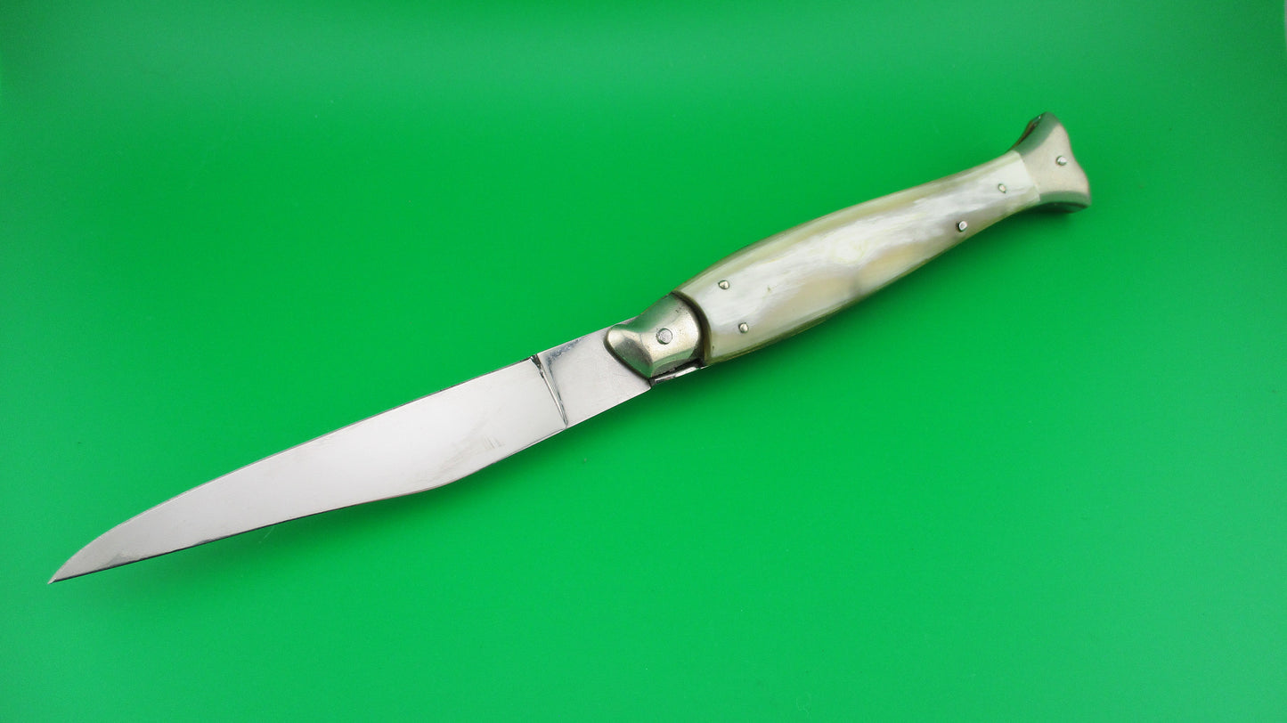 z Sterile 25m Italian Fishtail picklock light horn automatic knife