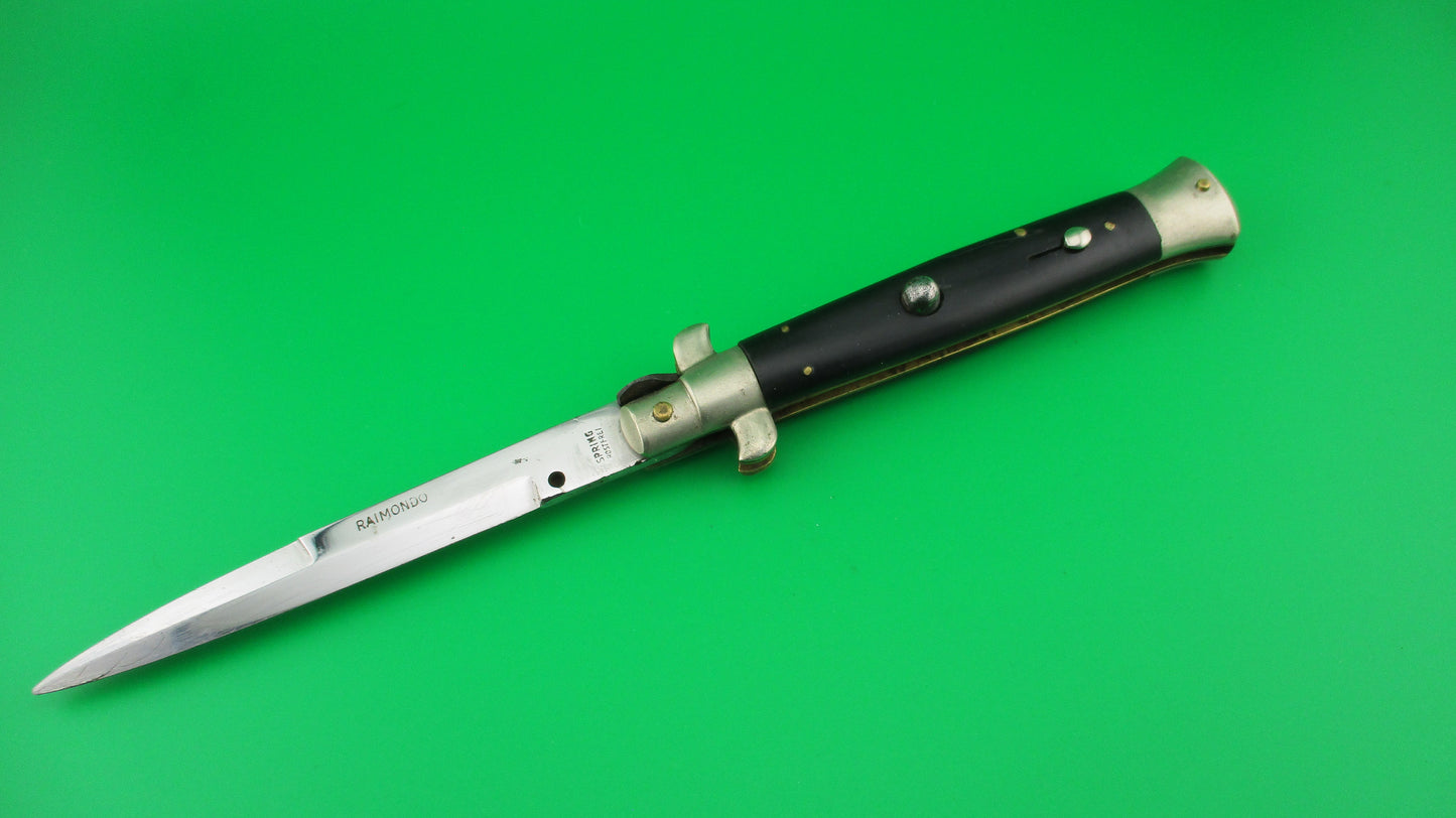 RAIMONDO SPRING ROSTFREI 23cm Italian 1950s Vintage Picklock automatic knife
