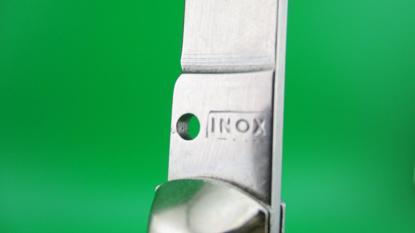 INOX 18cm Italian Tourist knife Green pearl BoBc automatic card knife