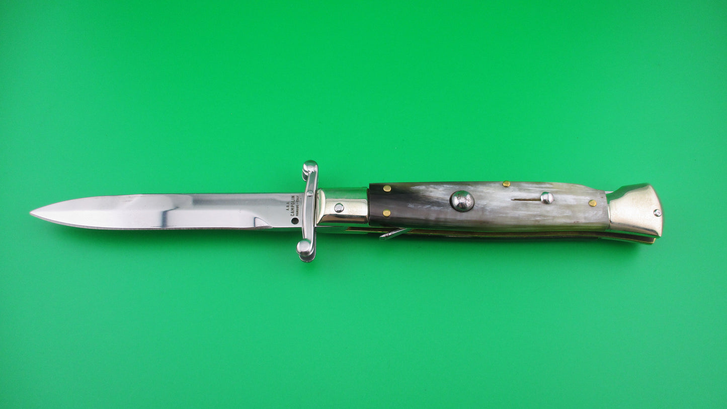 Z AGA CAMPOLIN 23cm Italian Swing Guard Bayonet blade automatic knife
