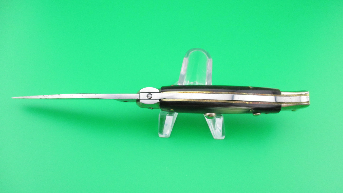 MADE IN ITALY 16cm Italian Fishtail 1950s Vintage automatic knife