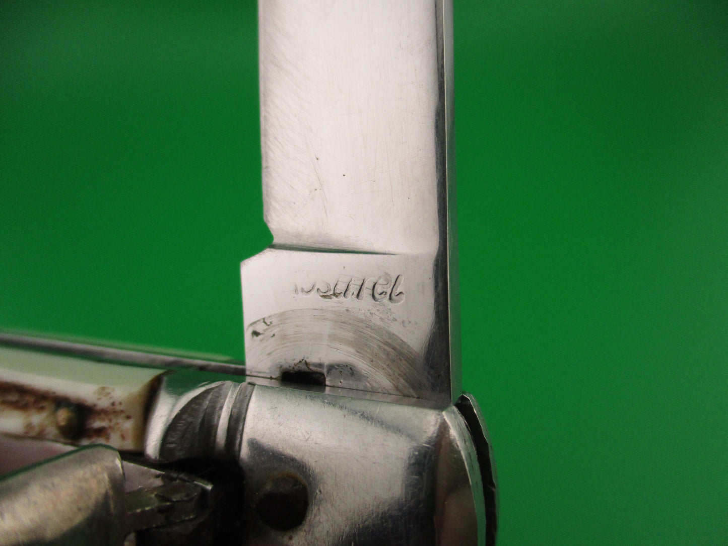 Rostfrei 20cm Italian Faux Stag lever vintage automatic knife