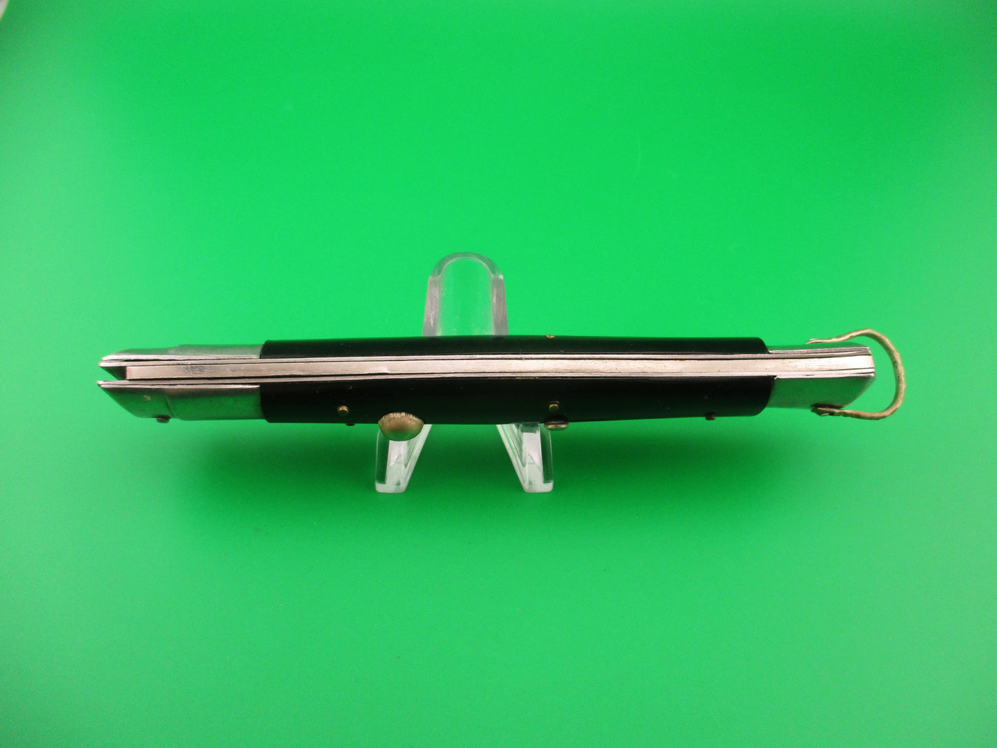 Rizzuto Estileto Milano 27cm Japanese Swing guard Black step bolster vintage switchblade