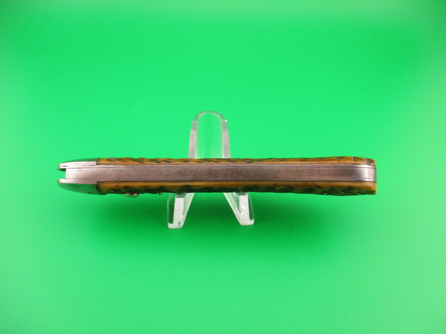 SCHRADE CUT CO Early #1543 3/4 Hunter Picked bone automatic knife