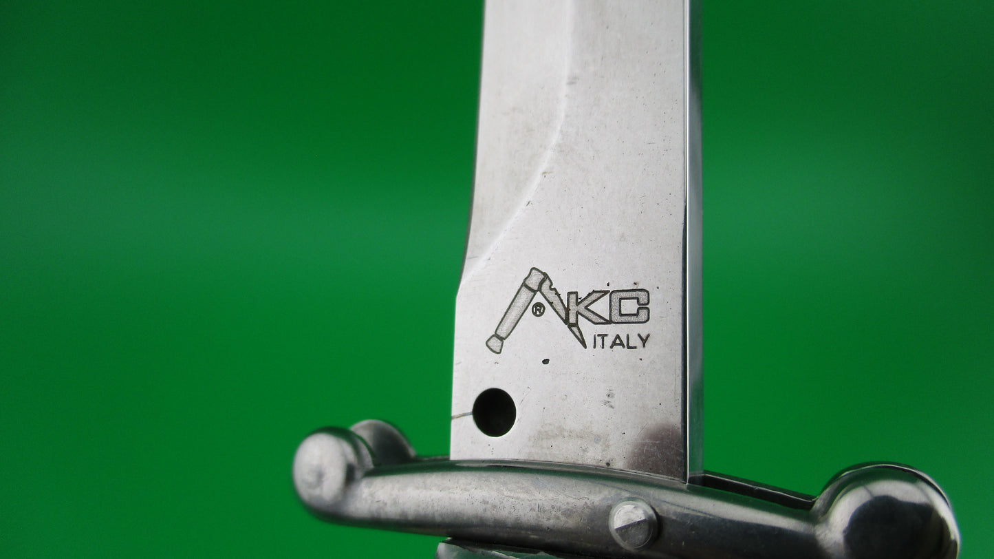 AKC Italy 23cm Italian Swing guard Honey horn automatic knife