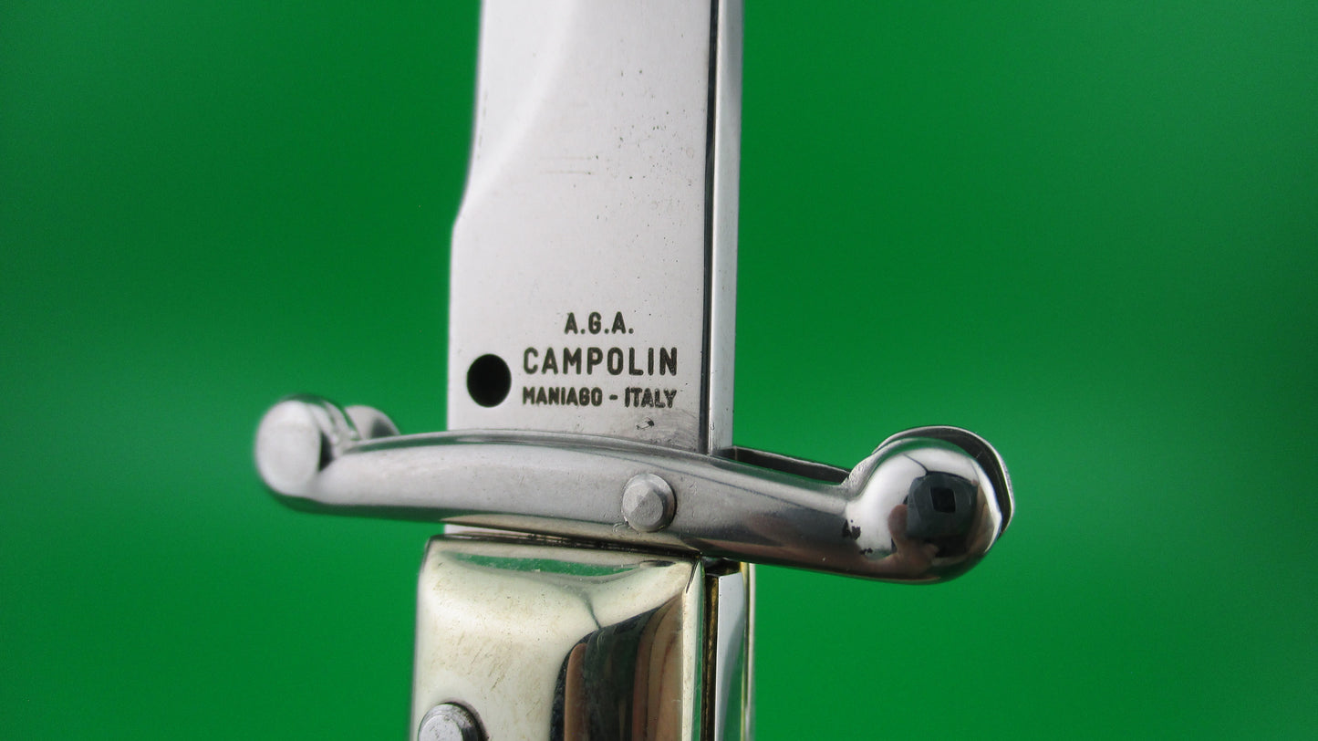 Z AGA CAMPOLIN 23cm Italian Swing Guard Bayonet blade automatic knife
