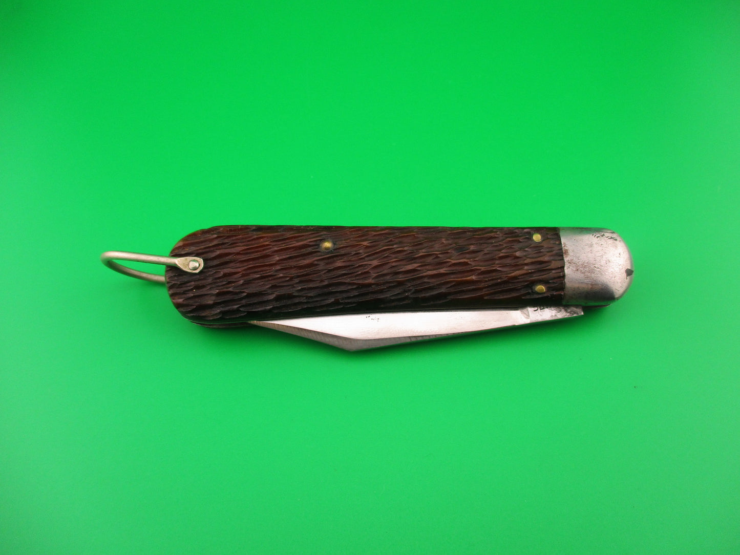 SCHRADE CUT CO M2 Bone WWII Paratrooper Military issue switchblade knife