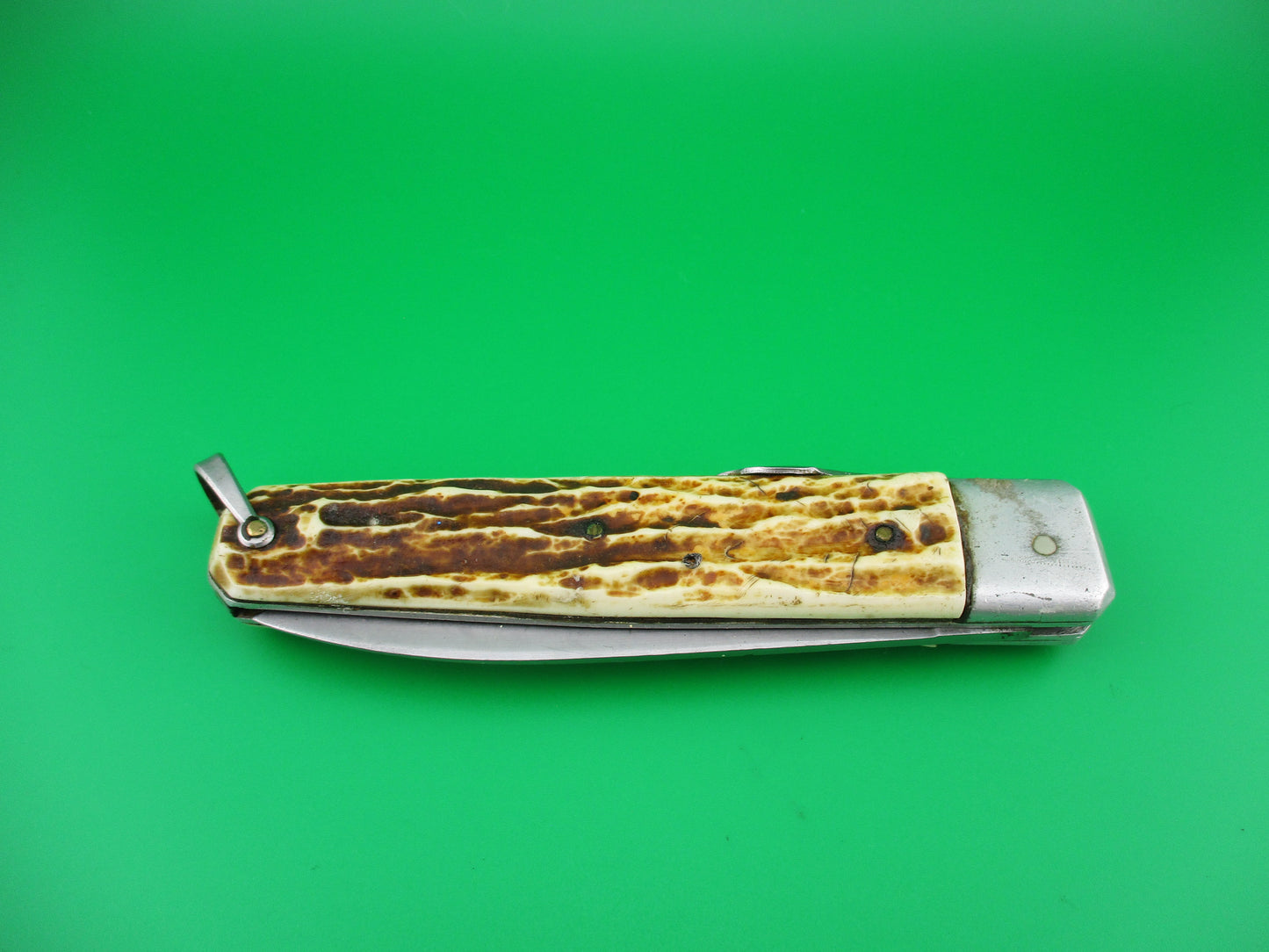 S.C.O.F. FRANCE INOX BREVETE S.D.G.D. 24cm P.V. 616.726 French Automatic Knife