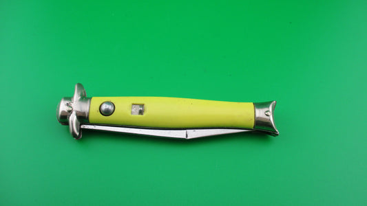 z Colonial SHUR SNAP Bowtie Yellow 4th Gen Vintage switchblade