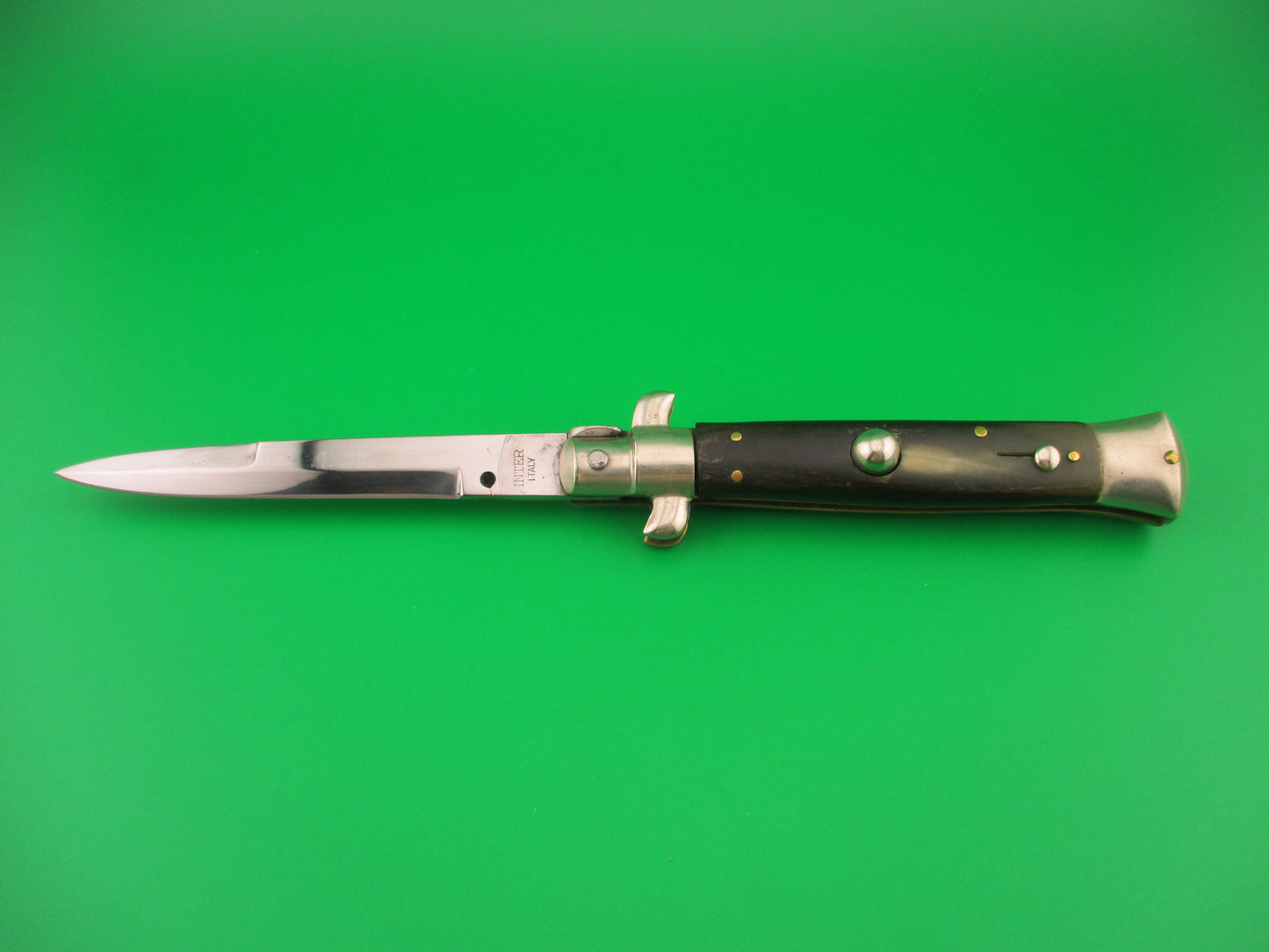 INTER ITALY 20cm Italian Picklock 1950s Vintage Bayonet blade automatic knife