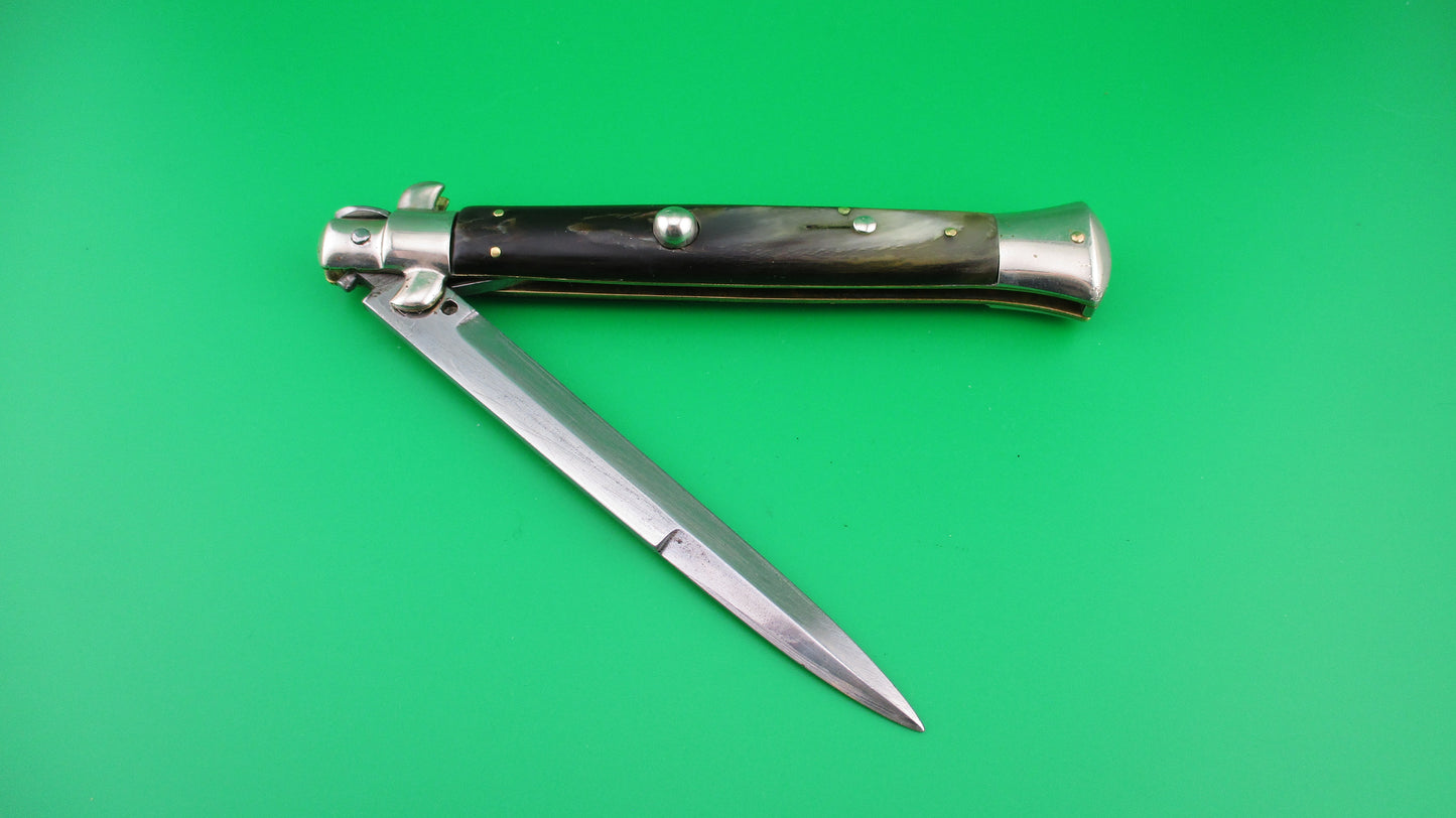 z B SVOBODA ITALY 28cm Italian Picklock 1950s bayonet blade automatic knife