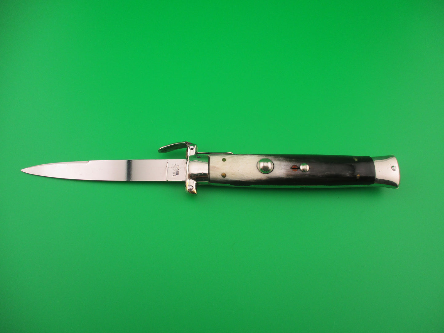 C JUL HERBERTZ 21cm 1960s Italian Trapdoor OTF switchblade knife