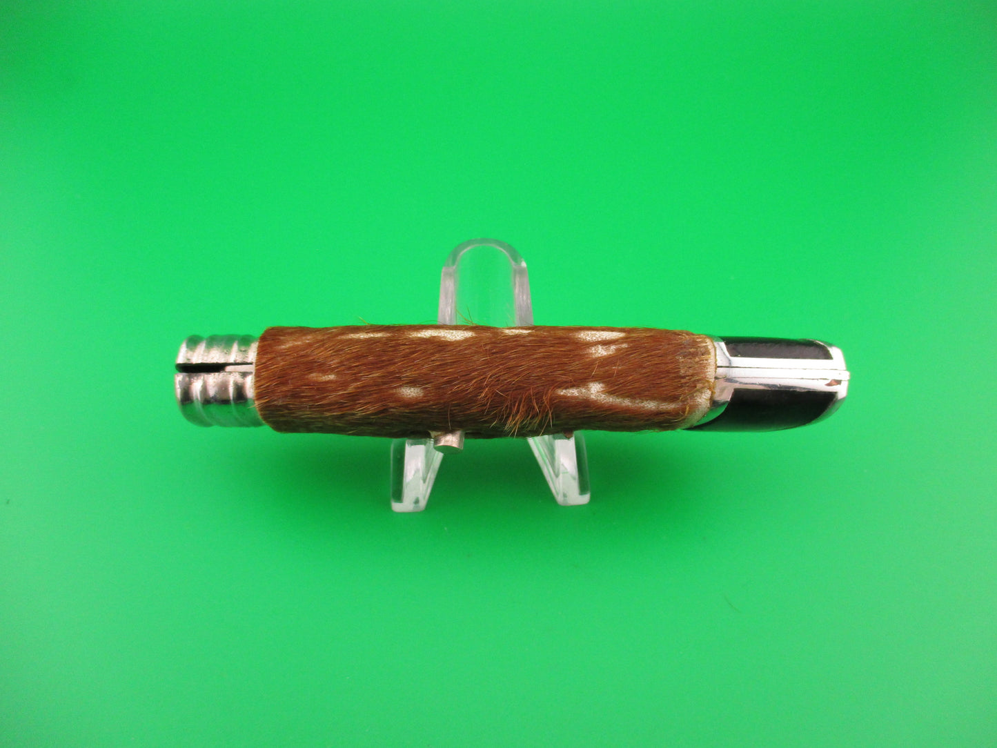PAT INOX 19cm Italian Hoof Knife vintage automatic w hair