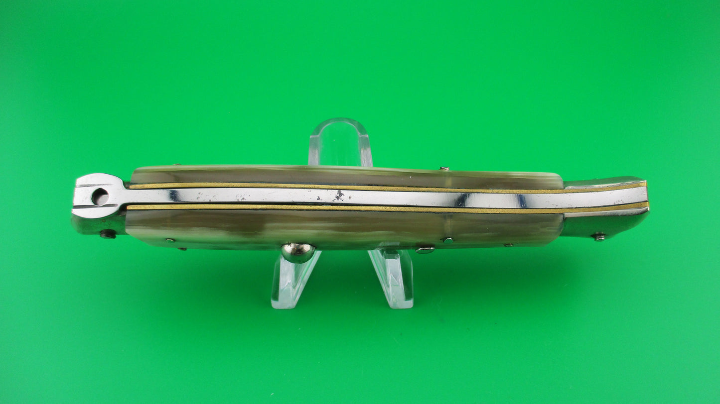 z Sterile 25m Italian Fishtail picklock light horn automatic knife