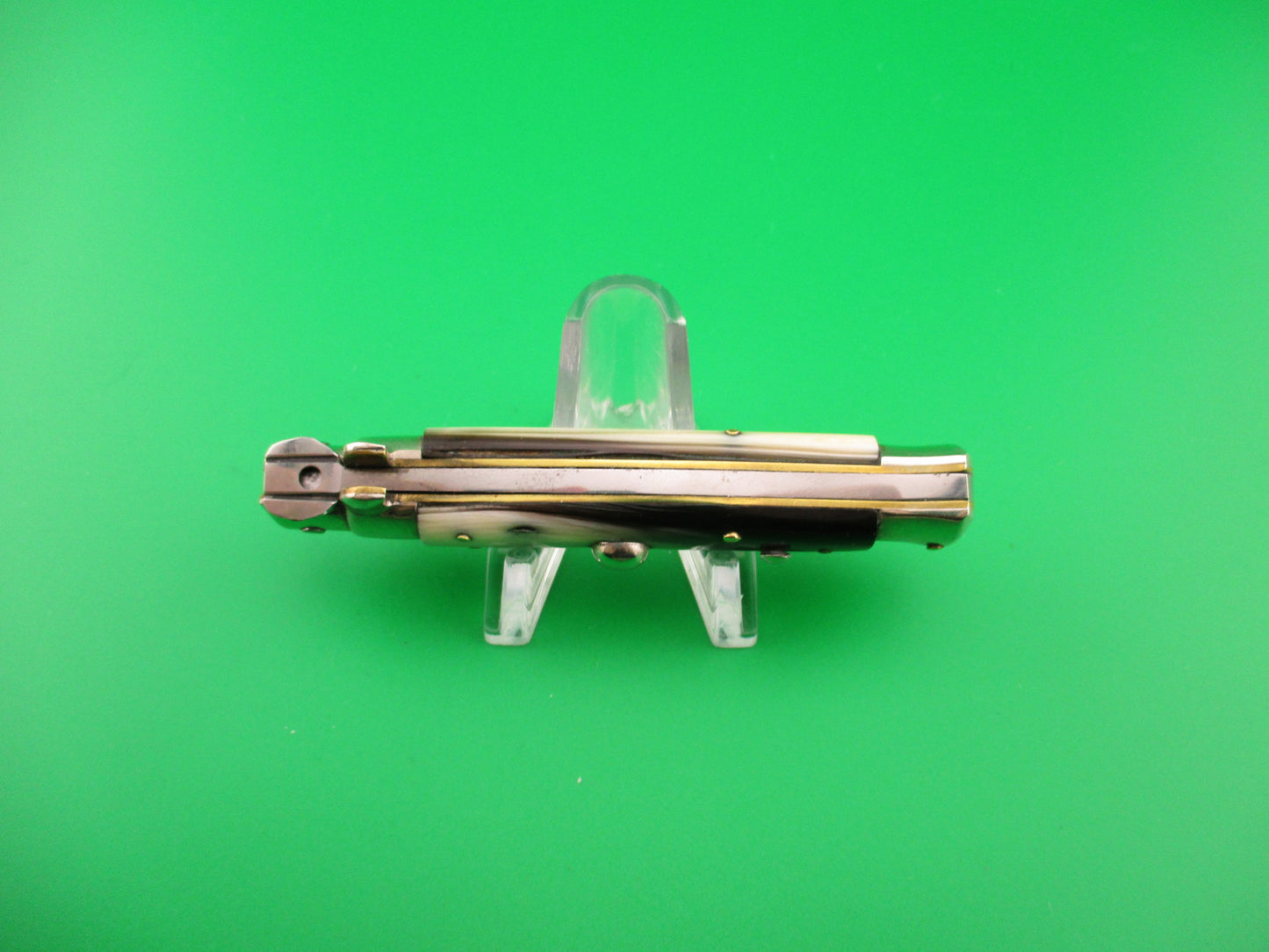 MADE IN ITALY 16cm NOS Italian Picklock 1950s vintage w original instruction automatic knife