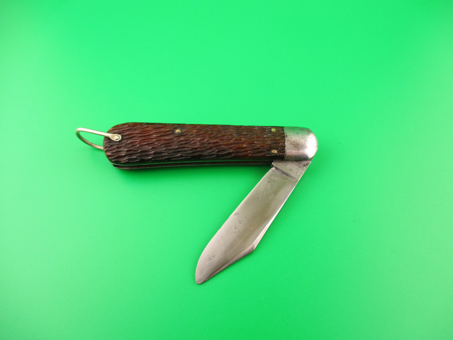 SCHRADE CUT CO M2 Bone WWII Paratrooper Military issue switchblade knife