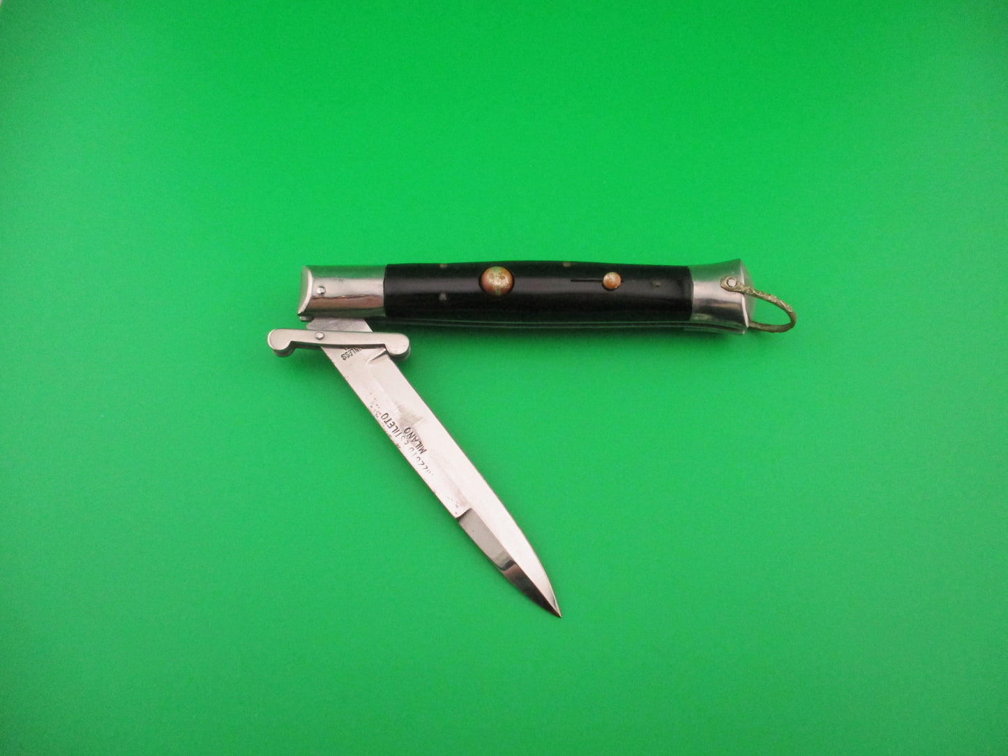 RIZZUTO ESTILETO MILANO 22cm Japanese vintage swing guard 9 inch automatic knife