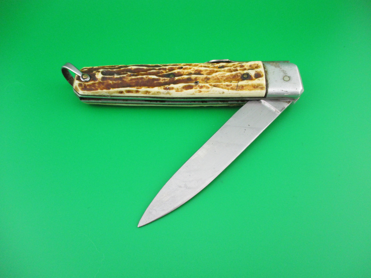 S.C.O.F. FRANCE INOX BREVETE S.D.G.D. 24cm P.V. 616.726 French Automatic Knife