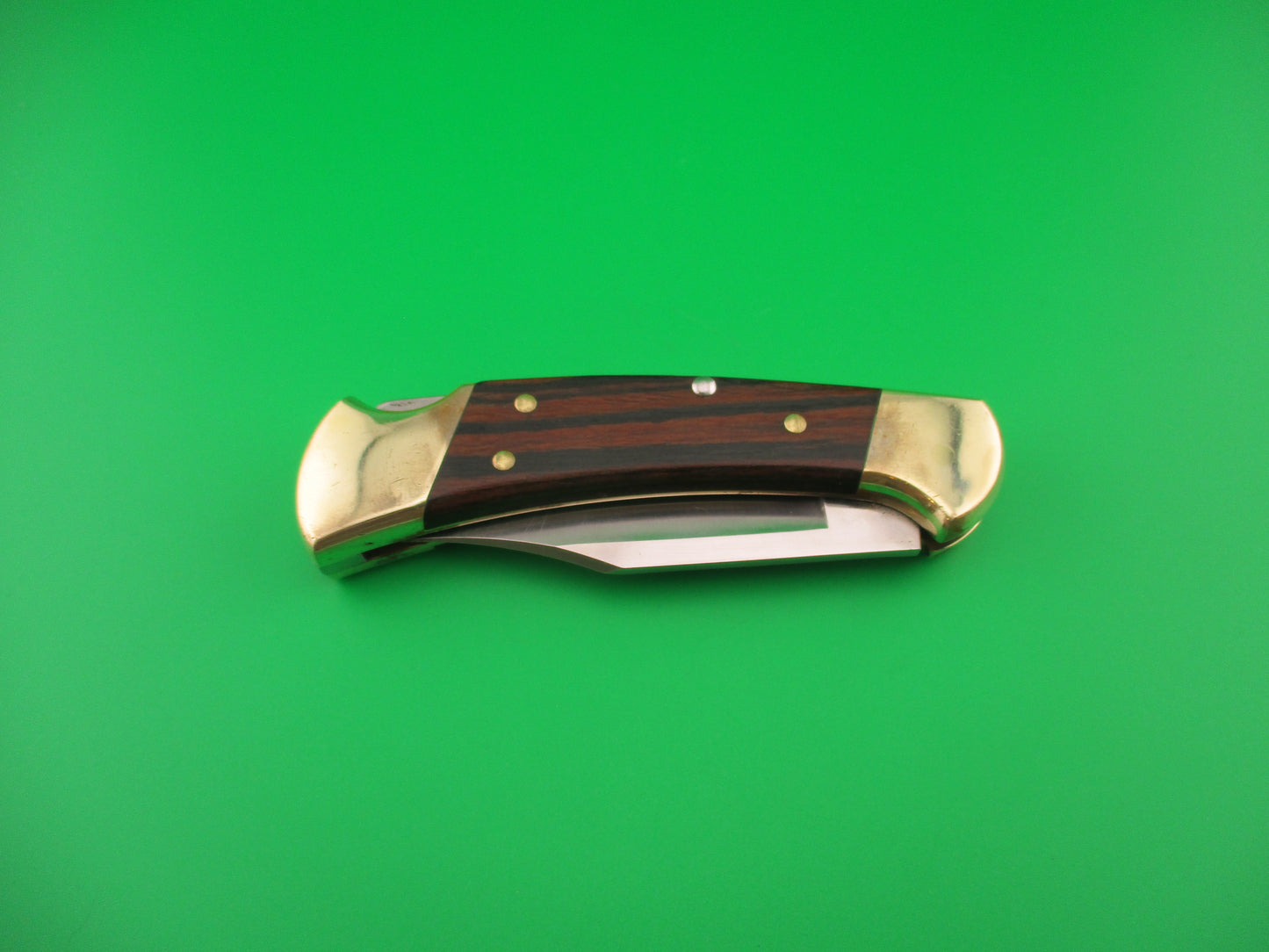 z BUCK 112 C USA Converted SA Automatic knife round button wood handles