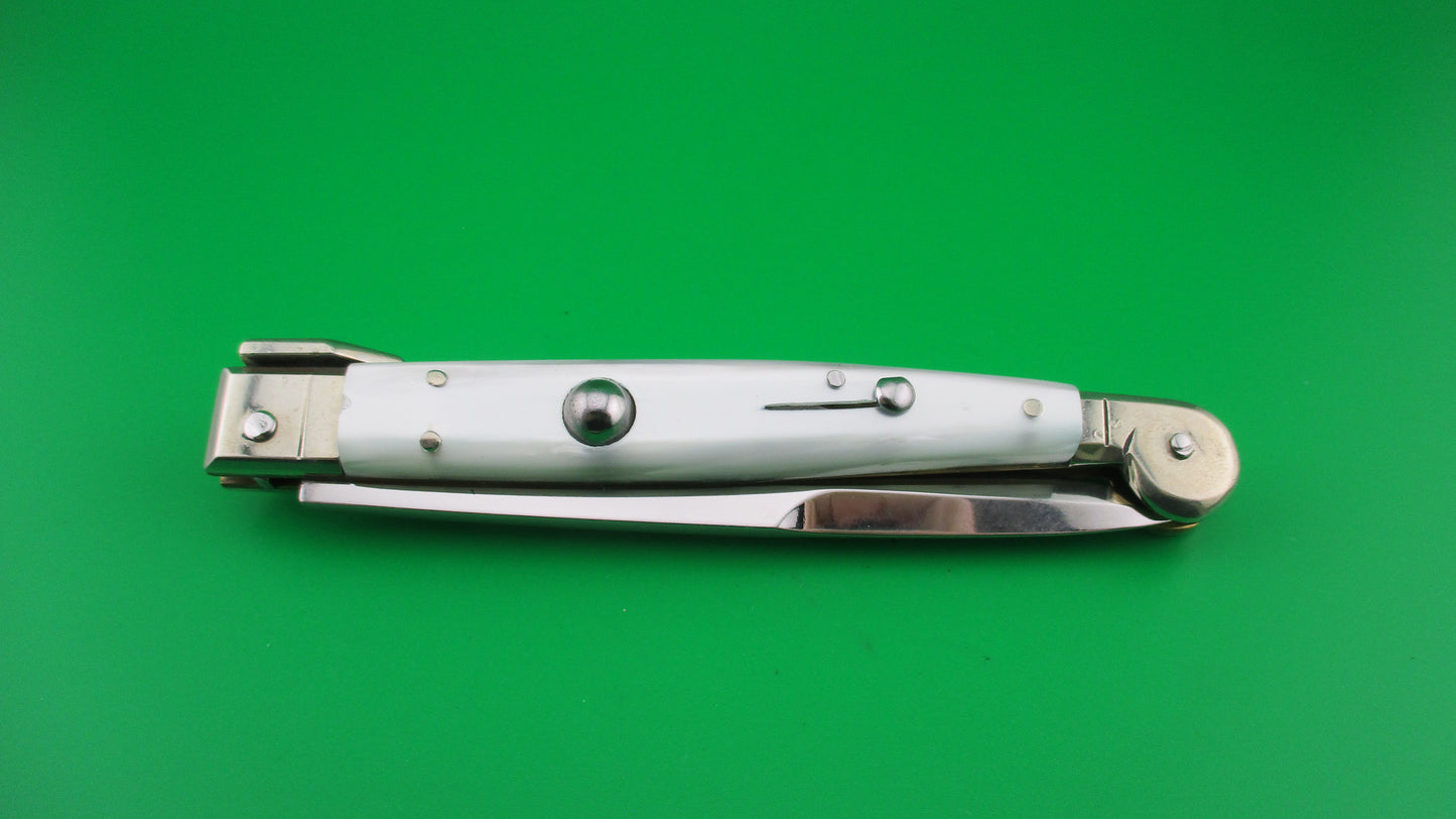 Z AGA CAMPOLIN ITALY 23cm Sicilian Pearlex picklock automatic knife