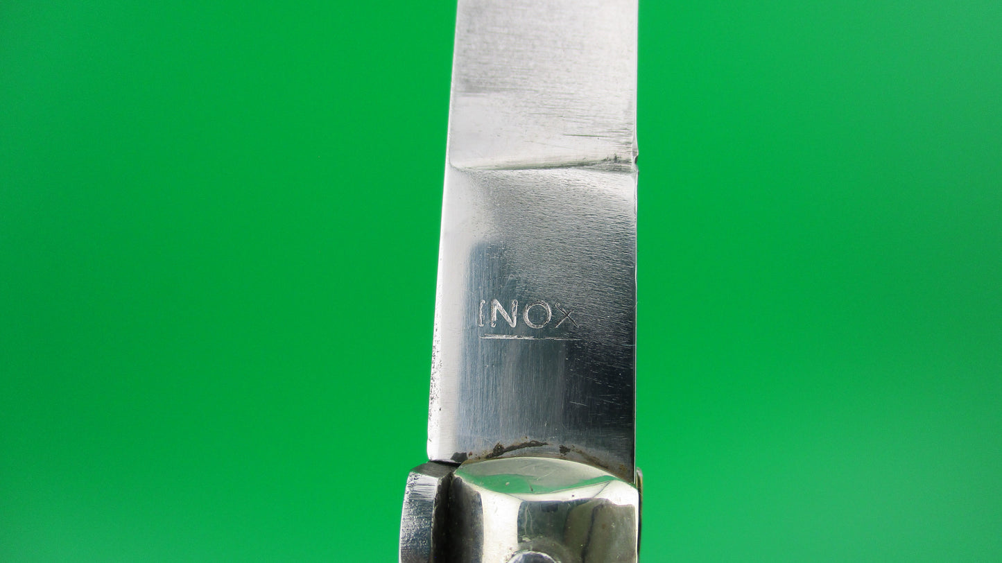 VIRGINIA INOX 20cm Italian Transitional Stiletto Automatic knife 1960s or 70s