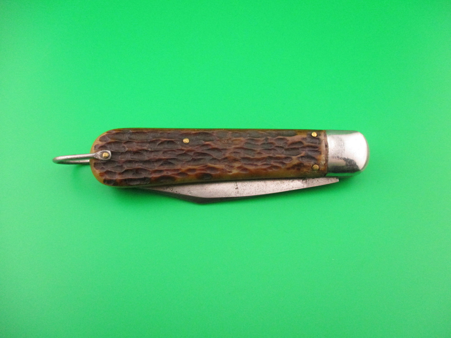 SCHRADE CUT CO M2 Bone WWII Paratrooper Military issue switchblade knife
