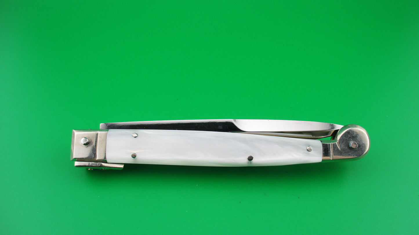 Z AGA CAMPOLIN ITALY 23cm Sicilian Pearlex picklock automatic knife
