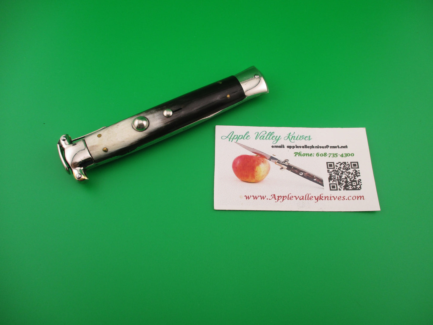 C JUL HERBERTZ 21cm 1960s Italian Trapdoor OTF switchblade knife