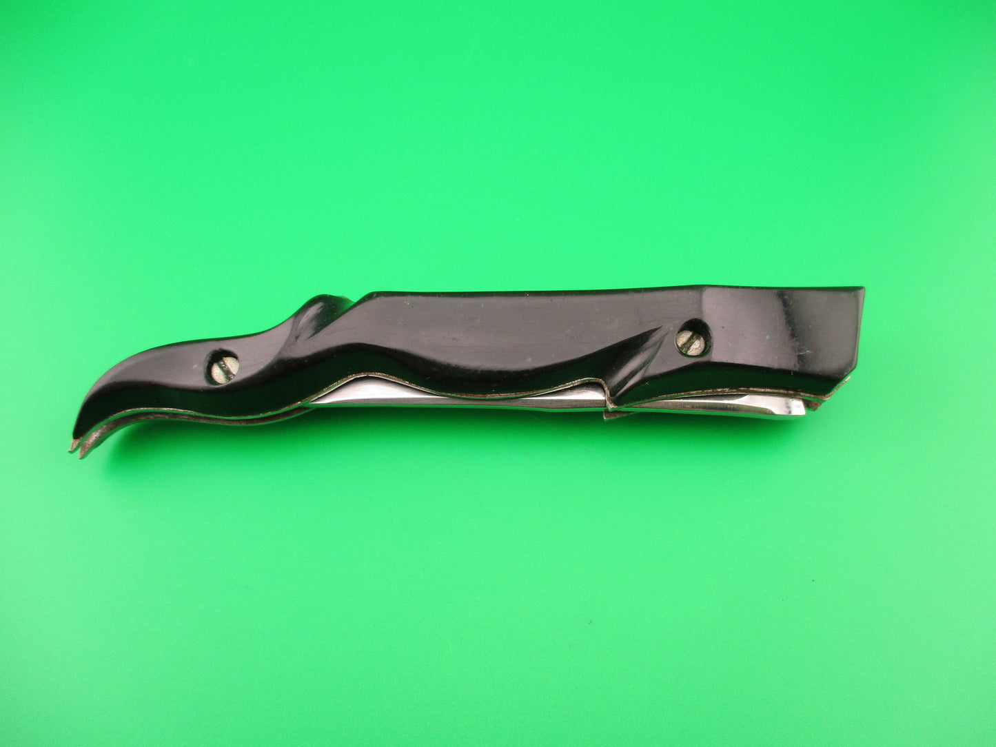 RPK 26cm Russian Prison Knife Black Hollow ground vintage automatic knife
