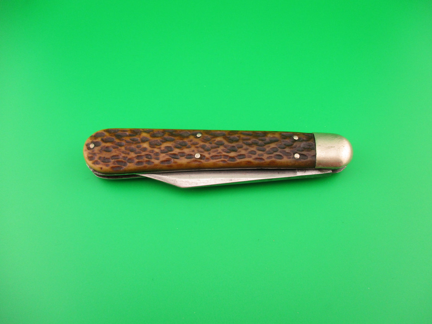 Press Button Knife Co #1000 INVINCIBLE antique switchblade knife