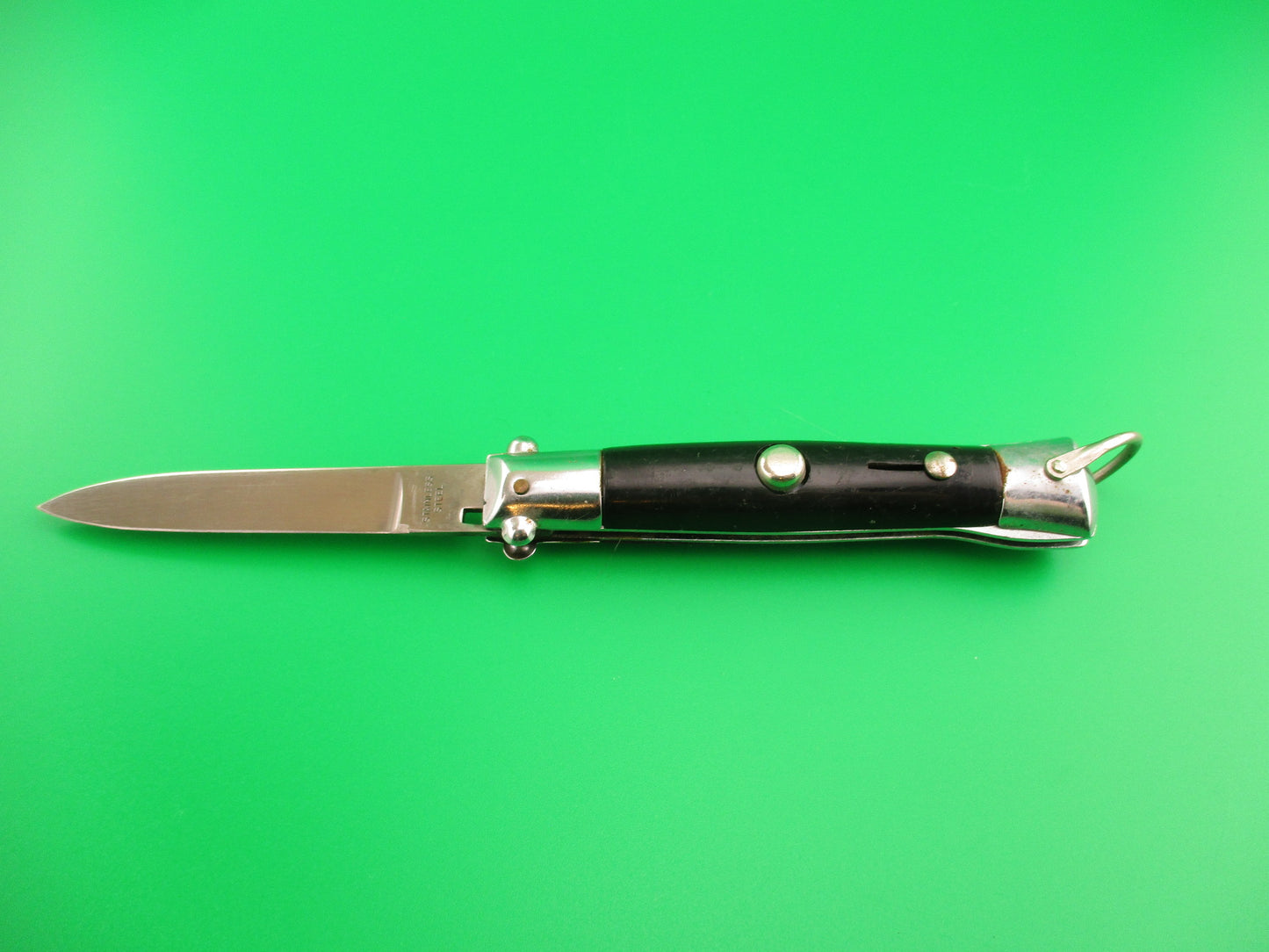 STAINLESS STEEL 17cm Korean Mini guard Rizzuto style automatic knife