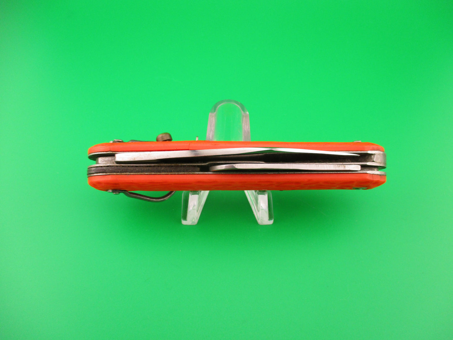 Logan Smyth Venice FL Orange Paratrooper MC1 vintage automatic knife