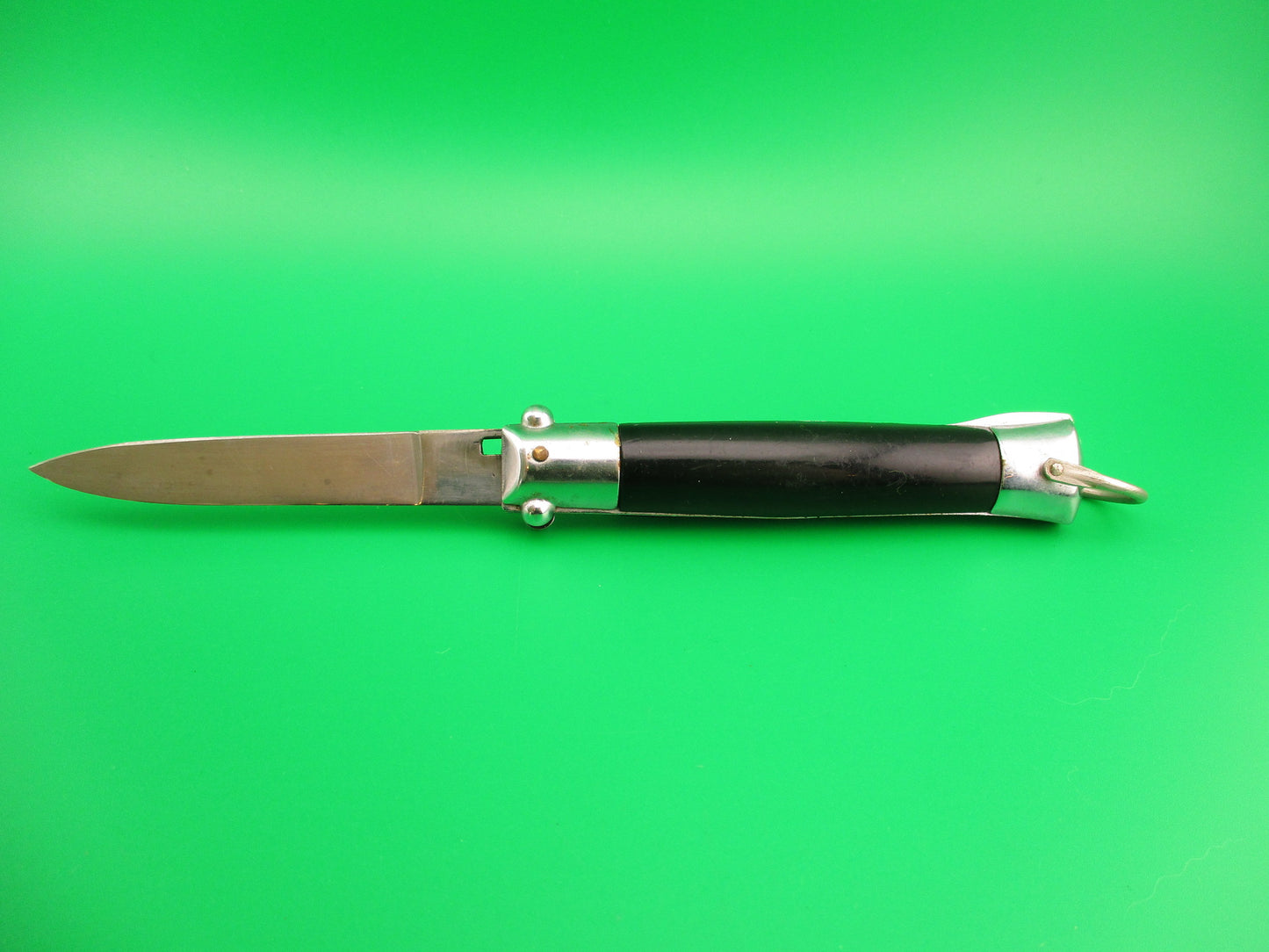 STAINLESS STEEL 17cm Korean Mini guard Rizzuto style automatic knife