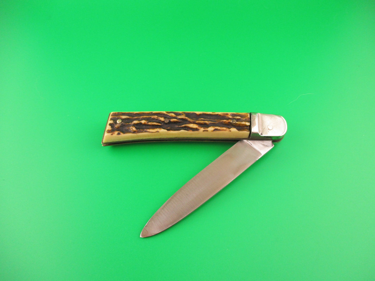 MAKINOX 20cm French Lever Imitation Stag Vintage automatic knife