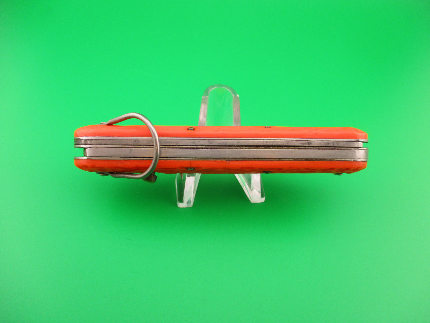 Logan Smyth Venice FL Orange Paratrooper MC1 vintage automatic knife