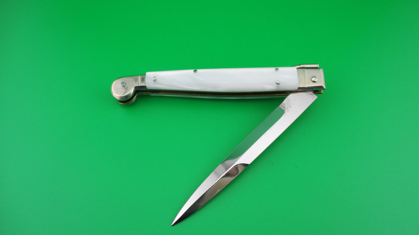 Z AGA CAMPOLIN ITALY 23cm Sicilian Pearlex picklock automatic knife