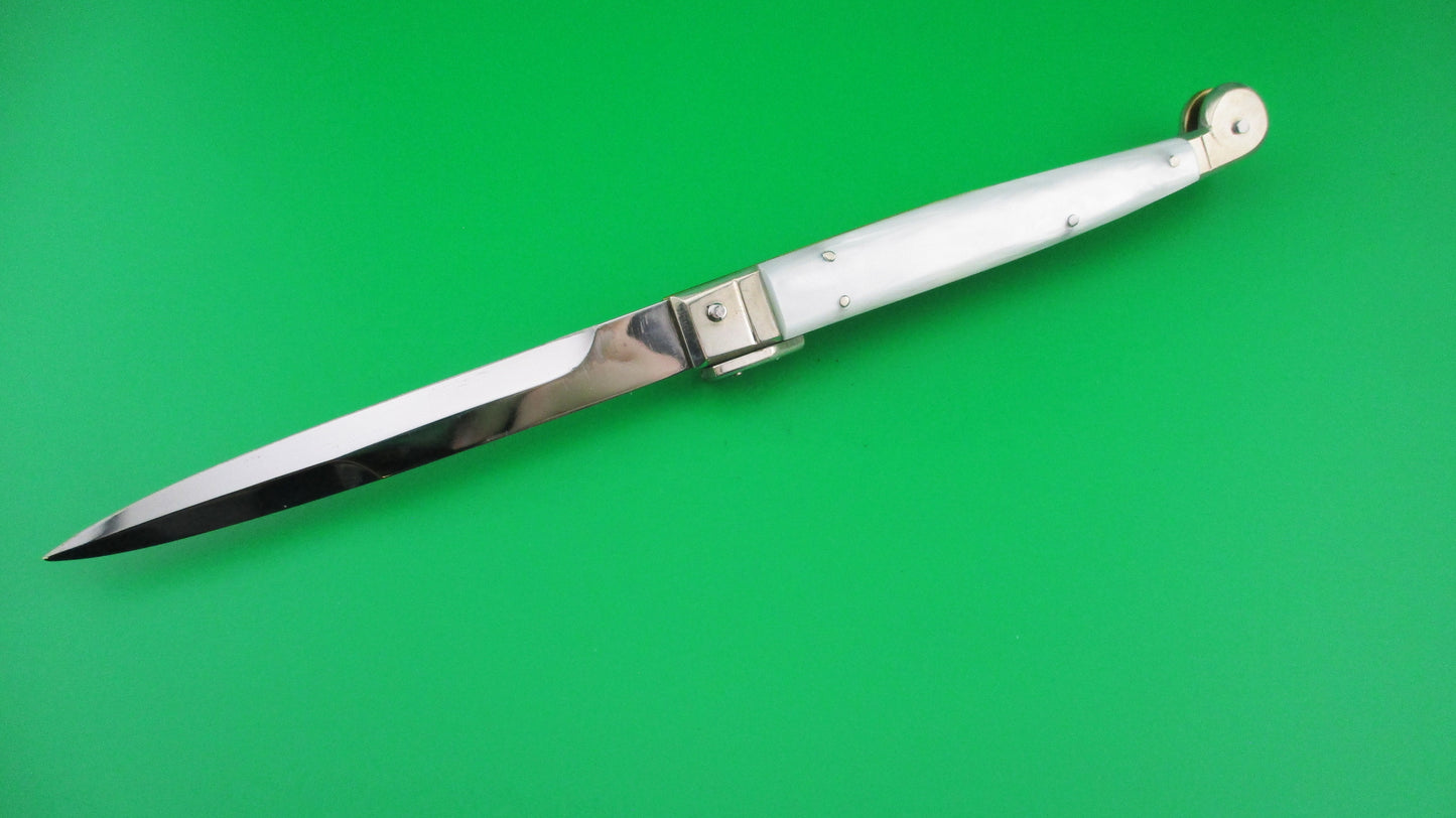 Z AGA CAMPOLIN ITALY 23cm Sicilian Pearlex picklock automatic knife