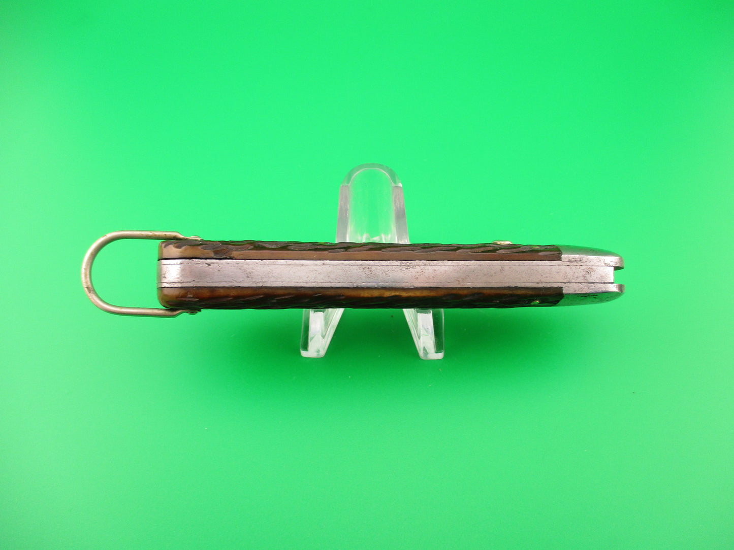 SCHRADE CUT CO M2 Bone WWII Paratrooper Military issue switchblade knife